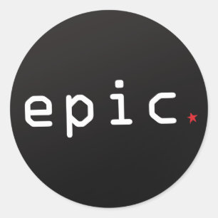 Pegatina épico