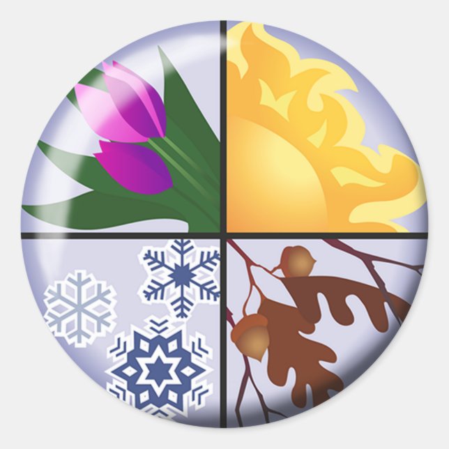 Pegatina Equinox (Anverso)