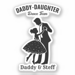 Pegatina Equipo de baile Daddy-Daughter (4) T-Shirt