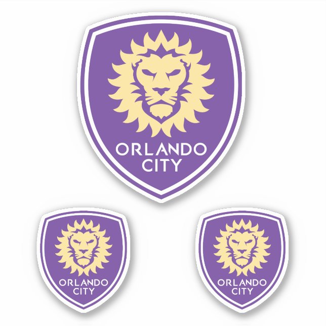 PEGATINA EQUIPO SC-MLS DE ORLANDO CITY (Anverso)