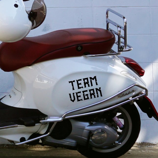 Pegatina Equipo Vegan, Activismo (Subido por el creador)