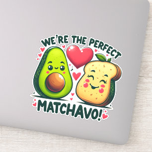Pegatina ¿Eran las Parejas Adorables del Matchavo Perfecto
