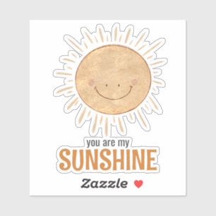 Pegatina Eres mi Sunshine Sun Vinyl