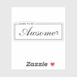 Pegatina Eres suficiente - Corazón de amor propio