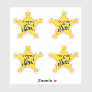 Pegatina Eres una estrella