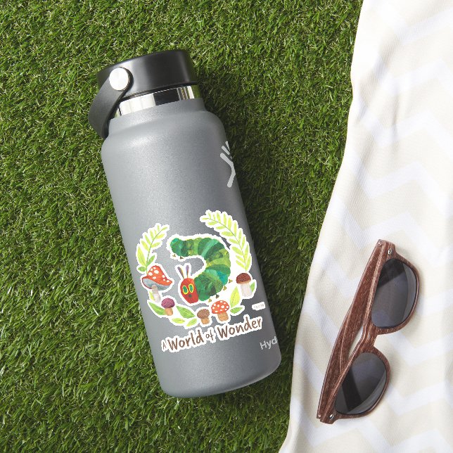 Pegatina Eric Carle | Un mundo de maravillas (HydroFlask Insitu)