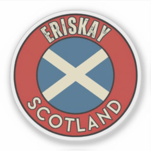 Pegatina Eriskay, Escocia