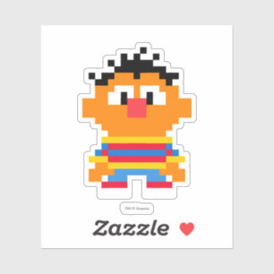 Pegatina Ernie Pixel Art