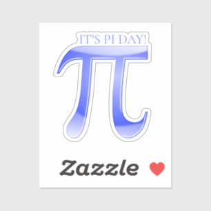 Pegatina ¡Es el Día del Pi!