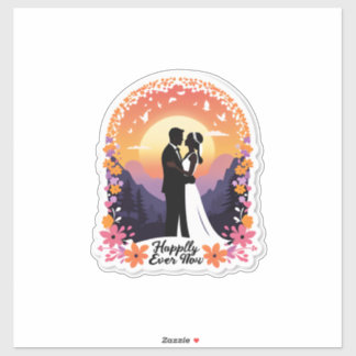Pegatina "¡Es el Día!" (Día de la Boda / Ensayo)