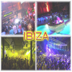 Pegatina ES Ibiza ^ discotecas en Ibiza