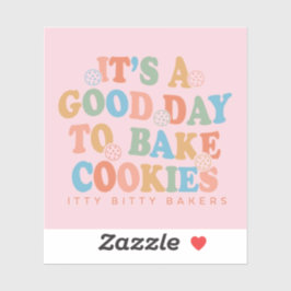 Pegatina Es un buen día para hacer galletas