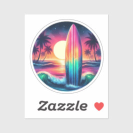 Pegatina Escape de Surfboard-