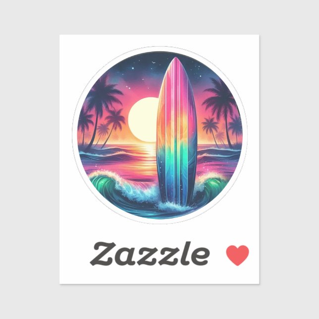 Pegatina Escape de Surfboard- (Hoja)