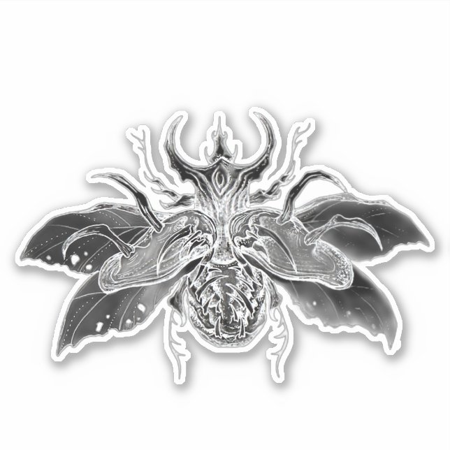 Pegatina Escarabajo (Anverso)