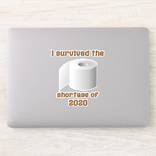 Pegatina Escasez de papel higiénico