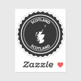 Pegatina Escocia