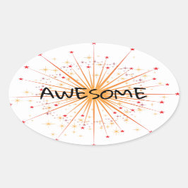 Pegatina escolar alucinante