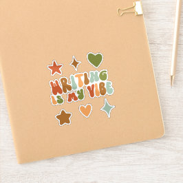 Pegatina Escribir Groovy es mi Pegatina, escritor