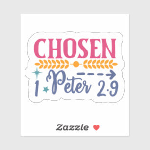 Pegatina Escrito de una manera estilizada