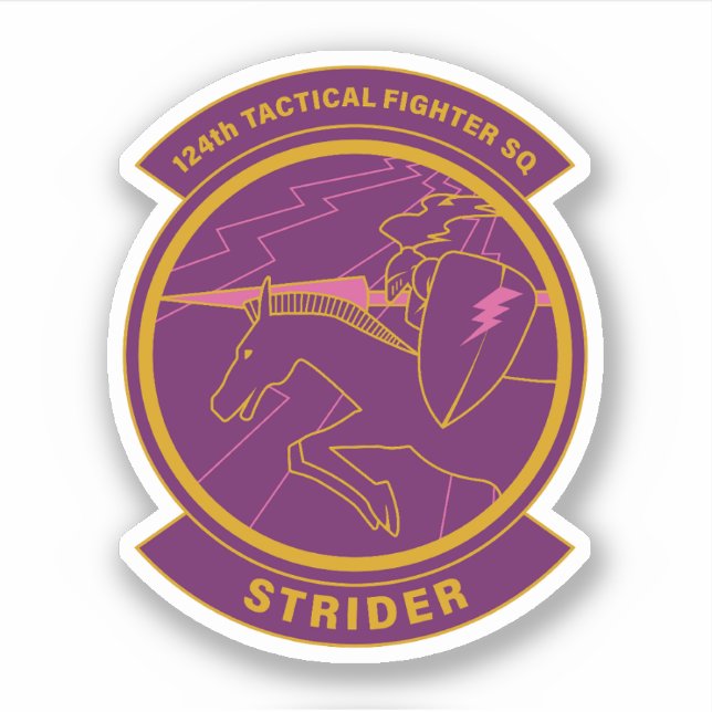 Pegatina Escuadrón de bandas (Anverso)