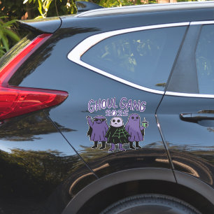 Pegatina Escuadrón de café de moda Ghoul Gang Halloween 202