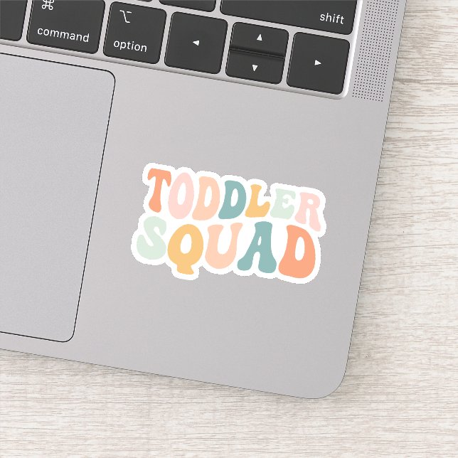 Pegatina Escuadrón de niños, profesor pequeño, profesor de  (Detalle)