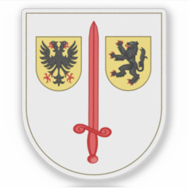 Pegatina Escudo de Aalst, Bélgica
