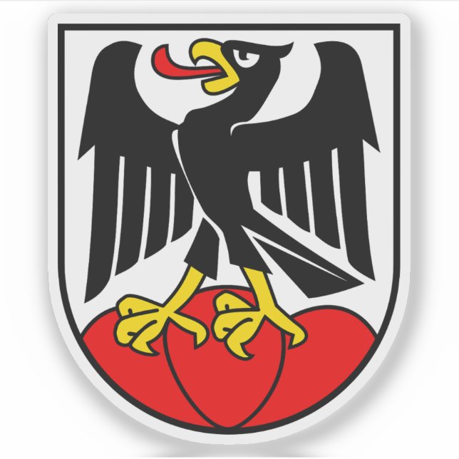 Pegatina Escudo de Aarberg (Suiza) (Anverso)