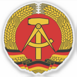 Pegatina Escudo de Alemania Oriental (1955-1990)
