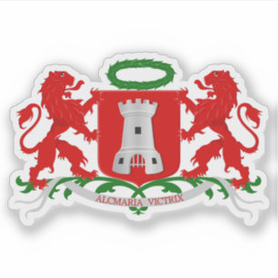 Pegatina Escudo de Alkmaar (Países Bajos)