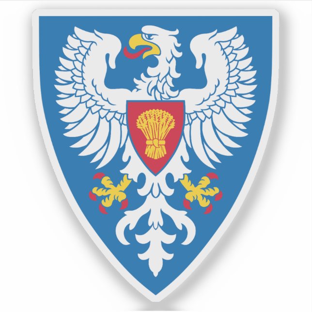 Pegatina Escudo de armas de Akureyri (Islandia) (Anverso)