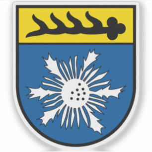Pegatina Escudo de armas de Albstadt, Alemania