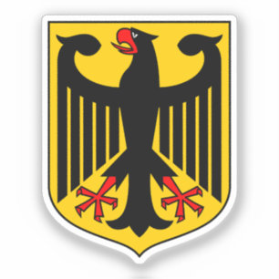 Pegatina Escudo de armas de Alemania