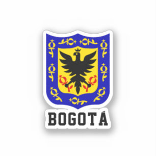 Pegatina Escudo de armas de Bogotá, Colombia