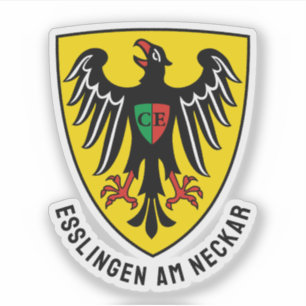 Pegatina Escudo de armas de Esslingen am Neckar, Alemania