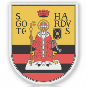 Pegatina Escudo de armas de Gotha, Alemania