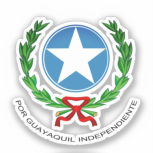 Pegatina Escudo de armas de Guayaquil