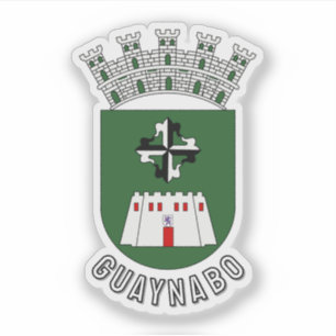 Pegatina Escudo de armas de Guaynabo, PR