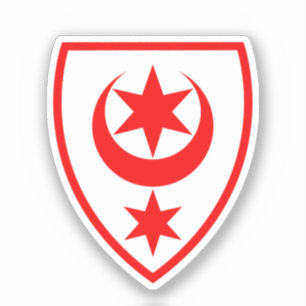 Pegatina Escudo de armas de Halle (Saale), Alemania
