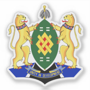 Pegatina Escudo de armas de Johannesburgo, la República de 