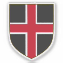 Pegatina Escudo de armas de la ciudad de Durham, Inglaterra