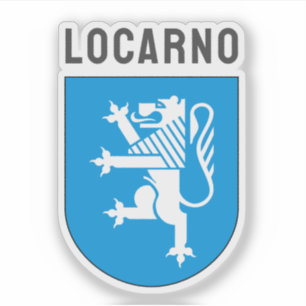 Pegatina Escudo de armas de Locarno, Suiza