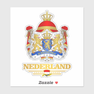 Pegatina Escudo de armas de los Países Bajos
