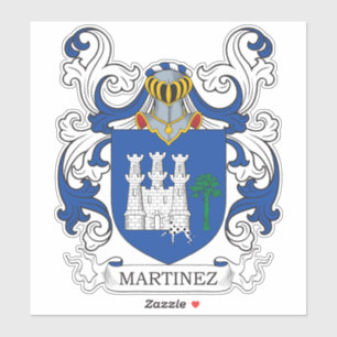 Pegatina Escudo de armas de Martínez