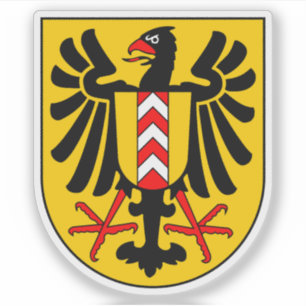 Pegatina Escudo de armas de Neuchâtel (Suiza)