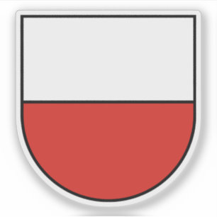 Pegatina Escudo de armas de Rottenburg am Neckar, Alemania