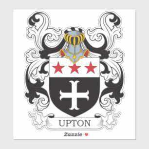 Pegatina Escudo de armas de Upton
