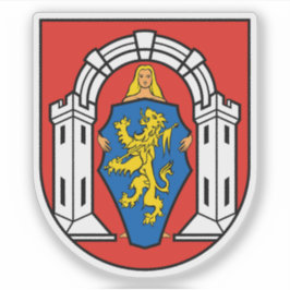Pegatina Escudo de armas de Vukovar (Croacia)