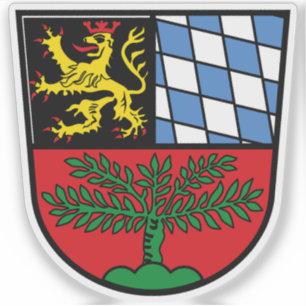 Pegatina Escudo de armas de Weiden in der Oberpfalz, Aleman